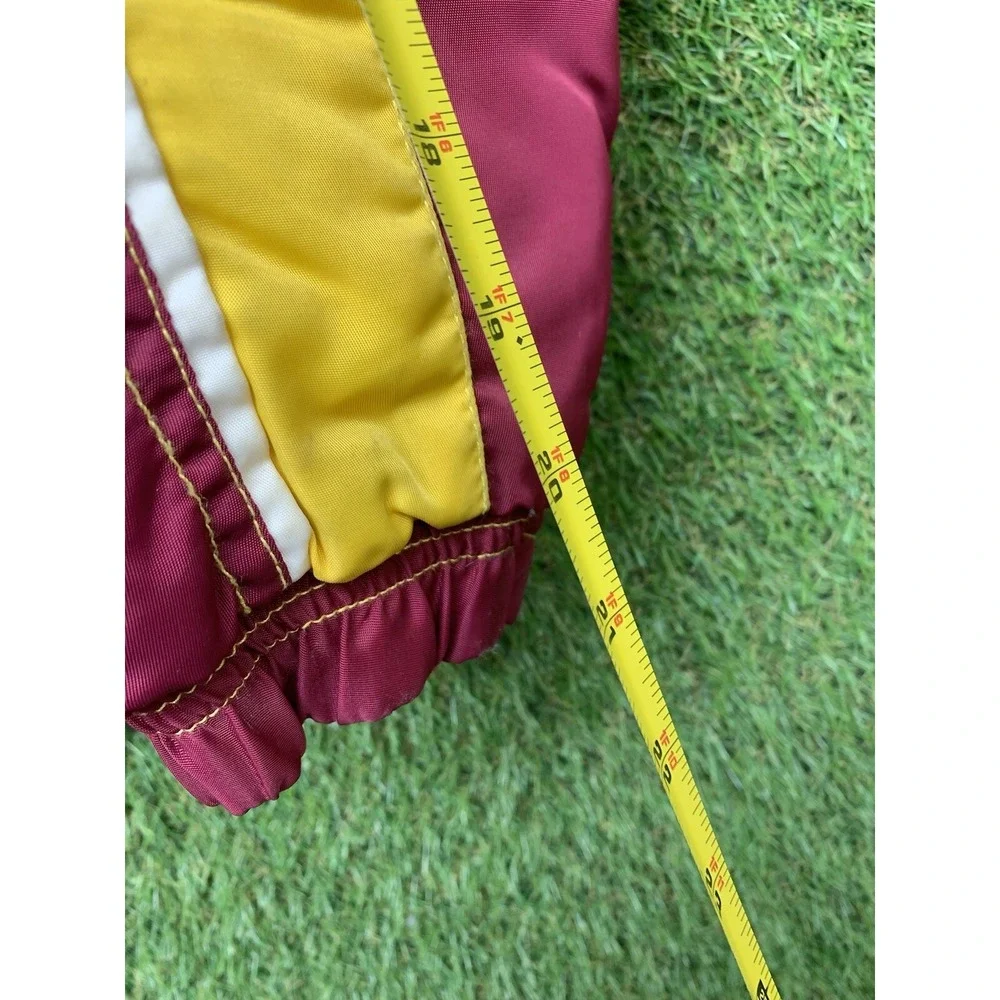 Vintage Florida State Seminoles Starter Puffer Jacket Mens Large 1/2 Zip Half